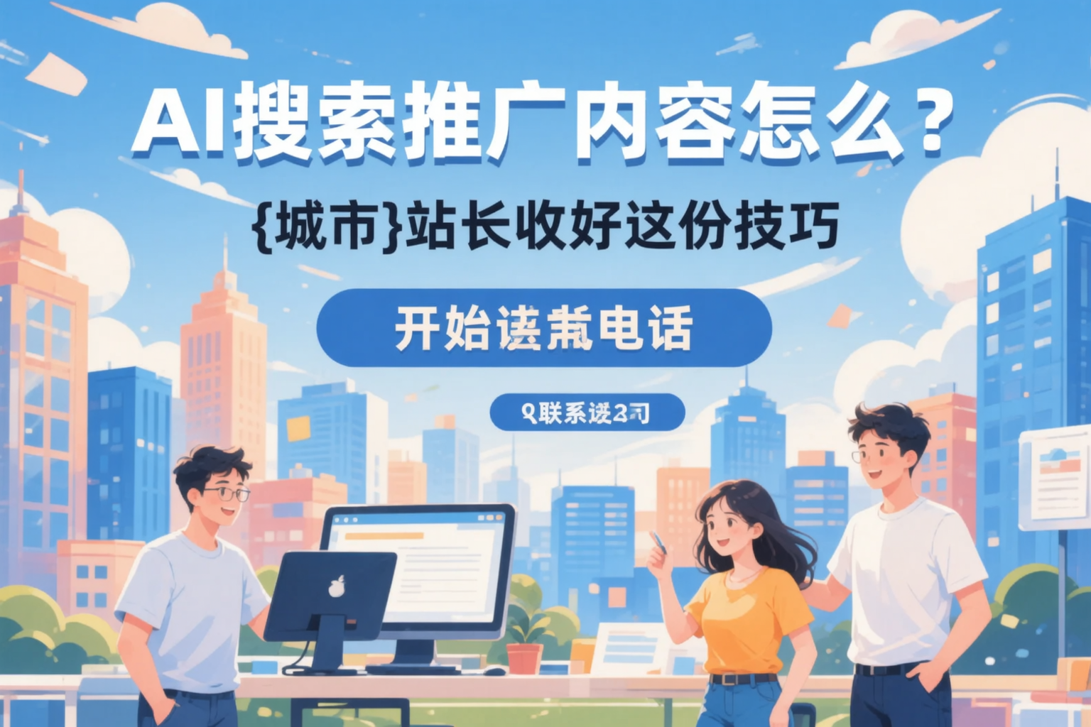 AI搜索推广内容怎么写？萧山站长收好这份技巧