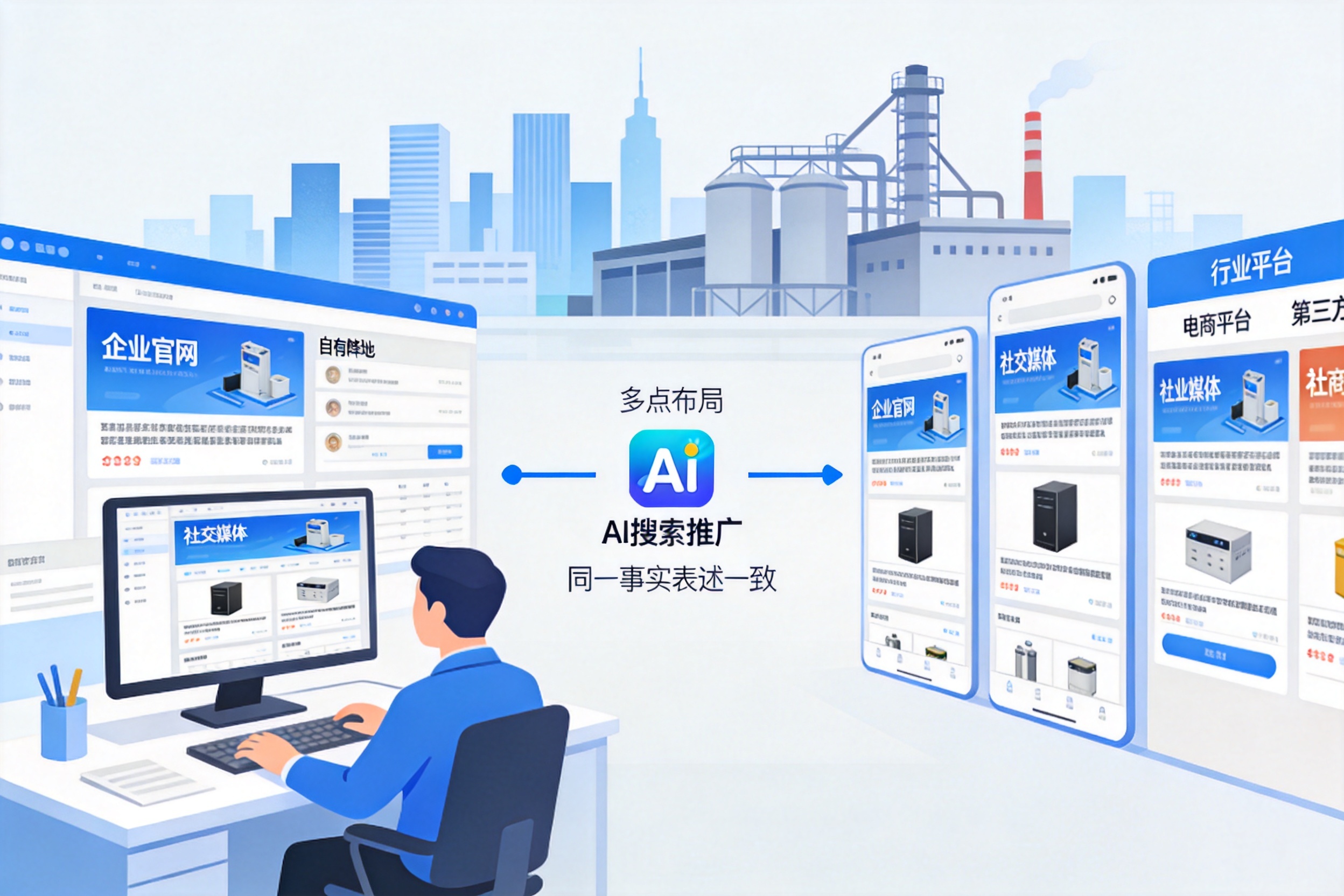 萧山制造企业怎样通过AI搜索推广获得精准客户